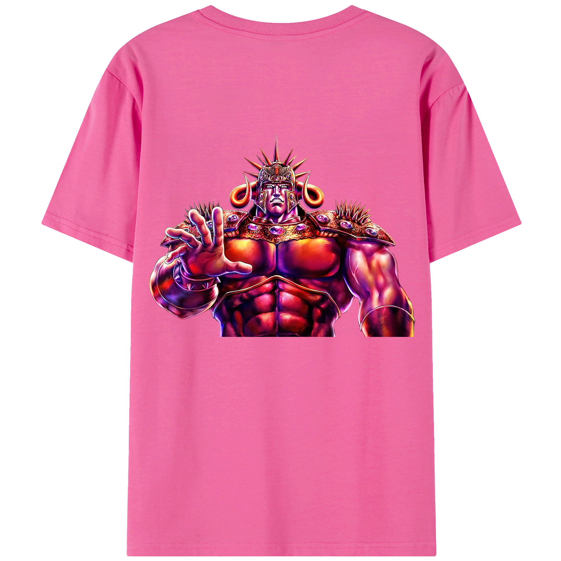 （画像用） 北斗の拳 Fist of the North Star レディース半袖Tシャツ(バックプリント)